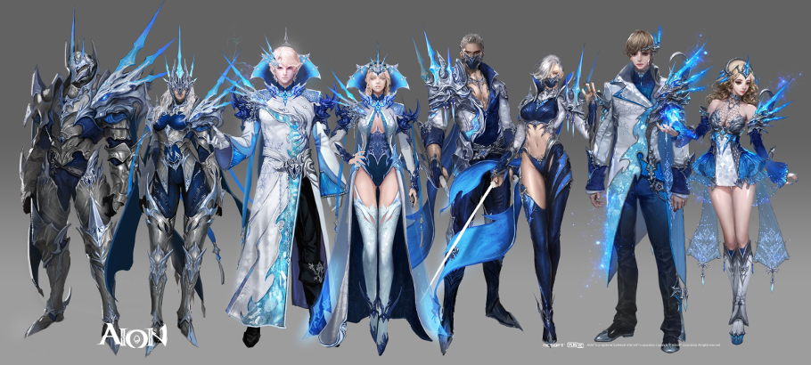 Aching Cold Set - Aion PowerBook