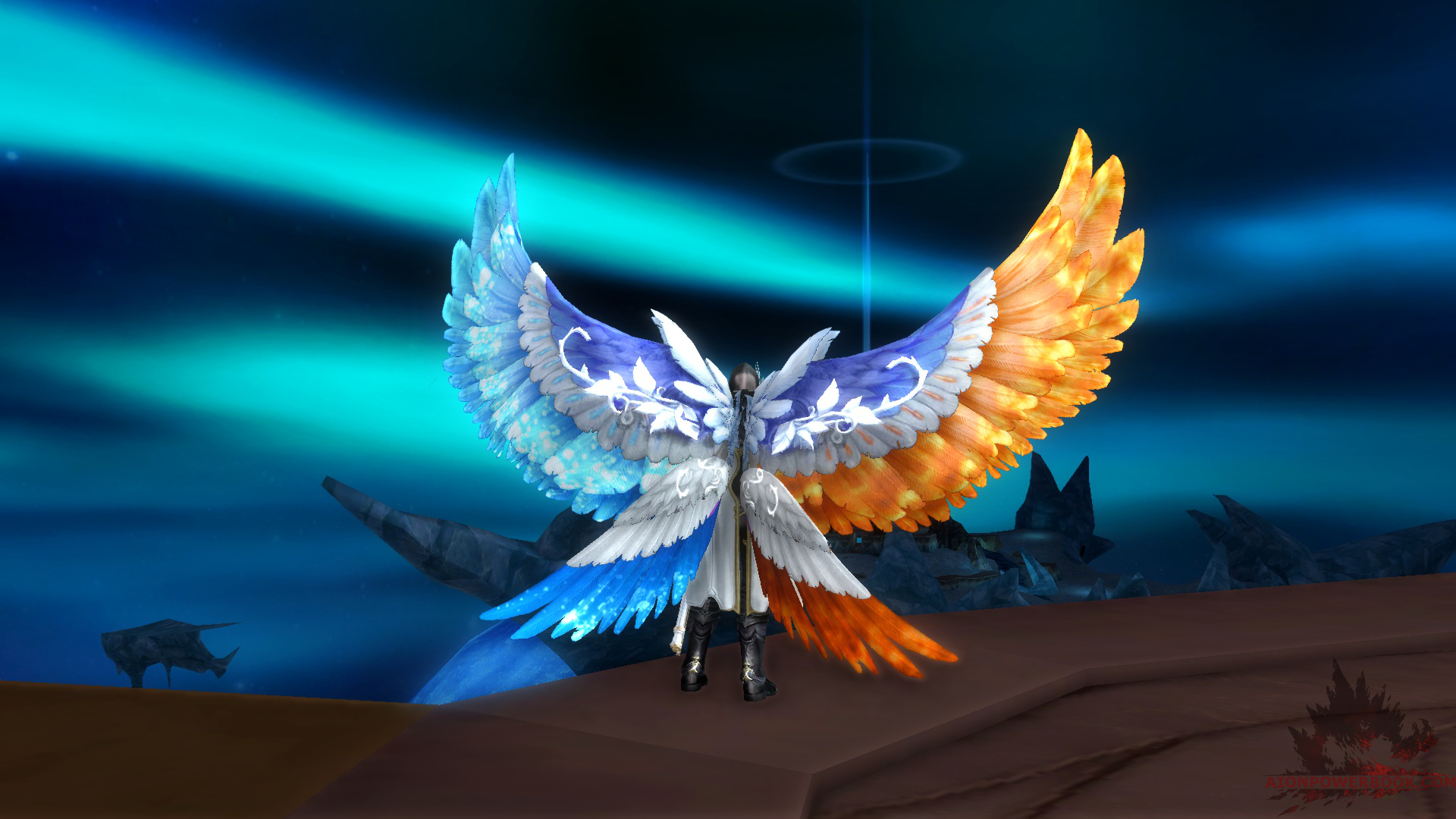 blue flame wings