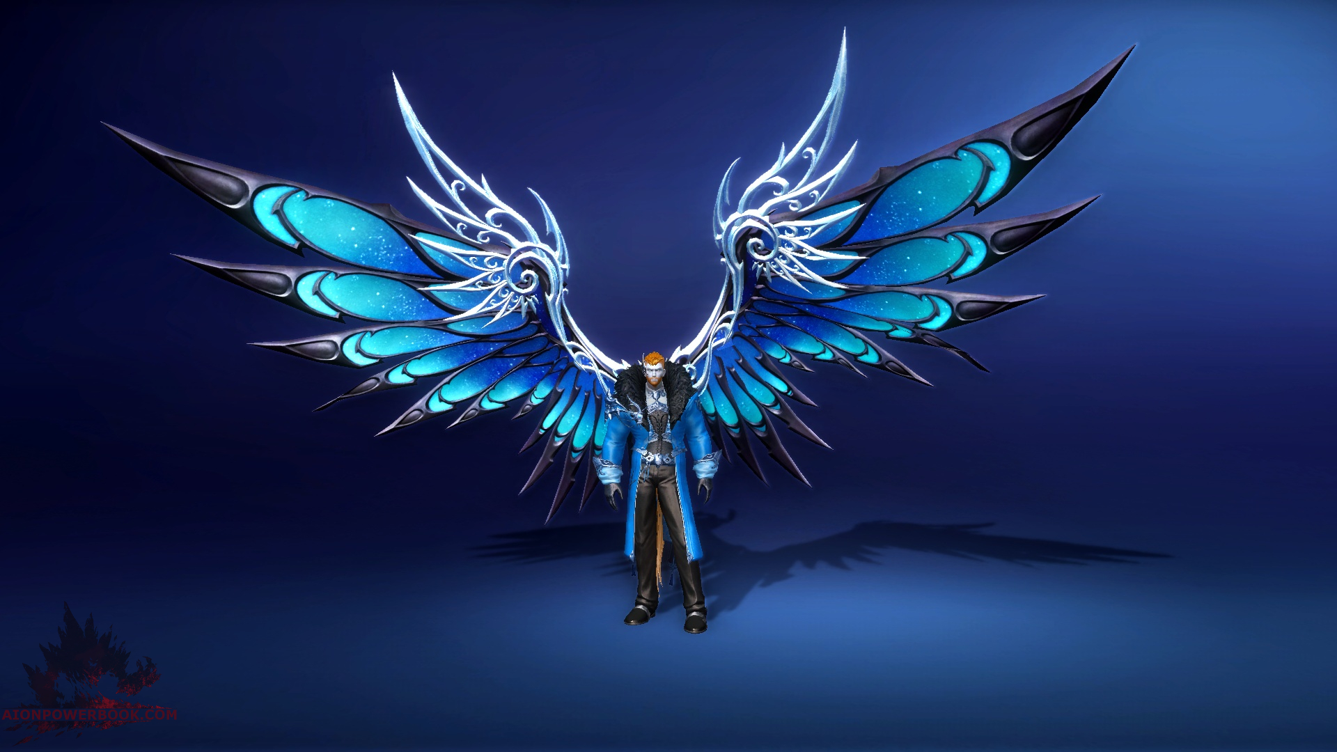 blue flame wings